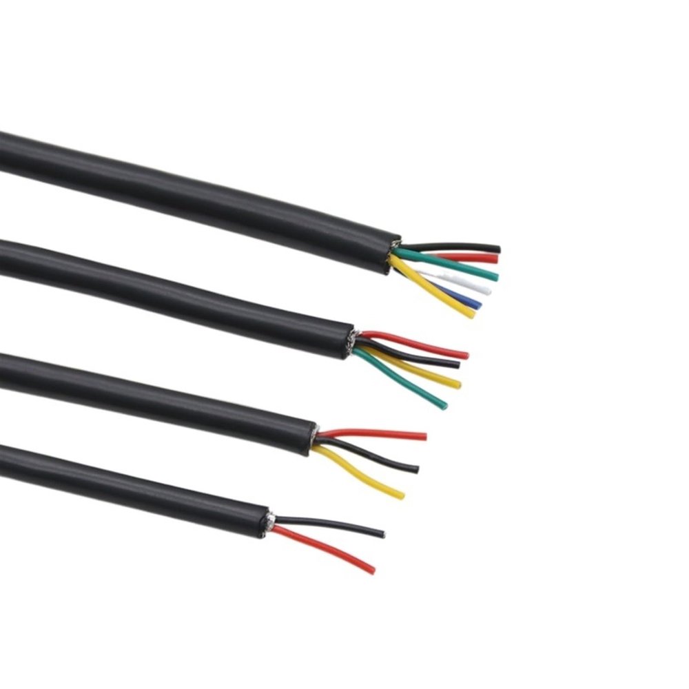 UL2464 Shielded Multicore Copper Signal/Control Cable, 22 AWG, 10 Cores, 10 m