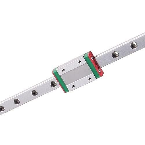 MGN15 Linear Rail 100–1000 mm with MGN15H/MGN15C Carriage, Miniature Linear Guide, Precise Slide Rail (MGN15C, 850 mm)