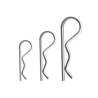Cotter Pins and R-Clips, 10,100 Pieces, M1/M4/M5/M6/M7 Spring R-Type Retaining Clips, Shaft, R-Shaped (M3 × 60, 50 pcs)