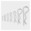 Cotter Pins and R-Clips, 10,100 Pieces, M1/M4/M5/M6/M7 Spring R-Type Retaining Clips, Shaft, R-Shaped (M3 × 60, 50 pcs) view 4