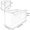 Replacement Liner Bag for Laundry Cart – Removable Oxford Fabric Storage Bag for Rolling Laundry Baskets – Ideal for Hotel Rooms and Home Use view 2