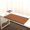 Leather Desk Mat with Edge Protection, Waterproof, Non-Slip Suede Base, Brown, 90 x 40 cm view 1
