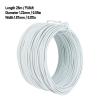 ViaGasaFamido 1.2 mm, 28 m Galvanized Steel Reinforcing Coil for Telecommunications (WHITE) view 2