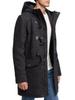 Indicode Men's Liam Duffle Coat with Stand Collar and Button Placket view 3