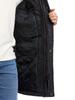 Indicode Men's Liam Duffle Coat with Stand Collar and Button Placket view 4