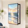 Electrical Panel Cover Wall Art, Blue, 15.7 x 23.6 in view 1
