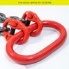 Heavy-Duty Double Vertical Plate Clamp, 2-Ton, with 60-Inch Double Chain view 2