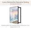 Decorative Electrical Panel Cover, Beige, 50 x 80 cm view 4