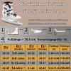 XIUWOUG Adjustable Ice Skates for Kids, Men and Women, Sizes 30–45, White, L 38–41 view 4