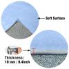 Blue Non-Slip Office Chair Mat, 110 x 160 cm view 4