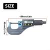 HanOaki Digital Outside Micrometer (0–1 in/25 mm), Large Display, 0.001 mm Resolution, 0.003 mm Accuracy view 3