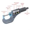HanOaki Digital Outside Micrometer (0–1 in/25 mm), Large Display, 0.001 mm Resolution, 0.003 mm Accuracy view 4