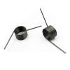 Torsion Spring, 5 Pieces, 65Mn Steel, Small V-Shaped Hairpin Spring, 60/90/120/180° Angles, 1.0 mm Diameter (15 mm, 6 Turns; 20 mm, 5 Pieces; 1.0 mm, 90°) view 1