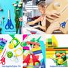 2-Pack Kids' Scissors, Blunt-Tip School and Craft Scissors with Ruler view 4
