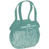Personalized Sand Toy Bag | Beach, Swim & Play Bag | 100% Cotton | Rainbow | 6 L Capacity | Green, 36 cm Handle view 1