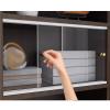 CHZDPP Dustproof Acrylic Sliding Cabinet Doors with Handles, Customizable, 27 x 29 in (69 x 74 cm) view 1