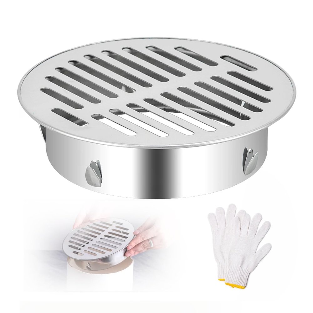 Stainless Steel Floor Drain Filter, 110 mm/4.3 in