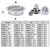 Stainless Steel Floor Drain Filter, 110 mm/4.3 in view 2
