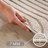 HomebyHome Round Rug 200 cm Beige Boho Bouclé Loop-Pile Scandinavian Style view 3