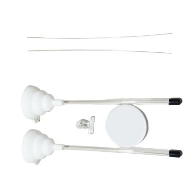 Ruarby Clay Bead Funnel Tool Set with Needle and Clip