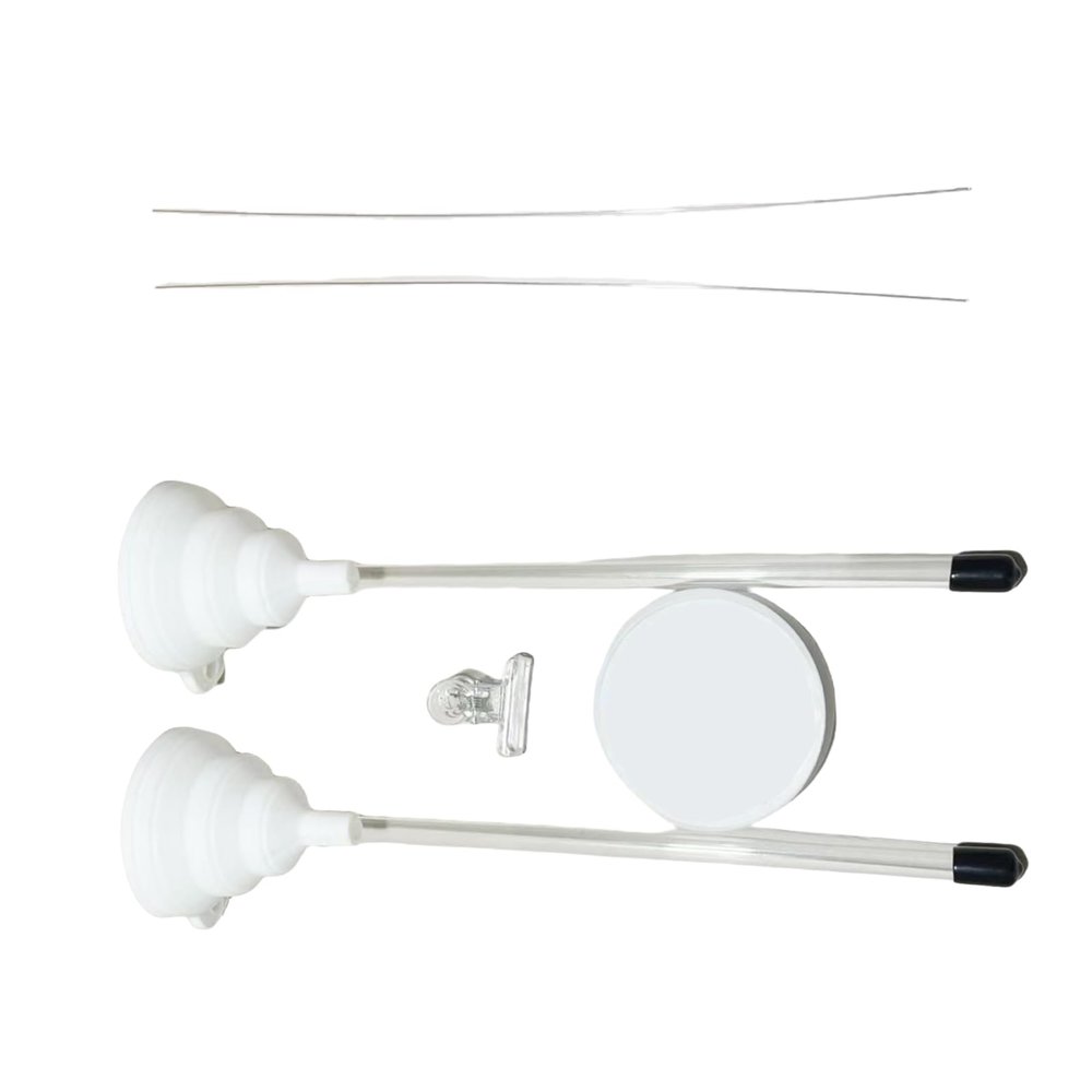 Ruarby Clay Bead Funnel Tool Set with Needle and Clip