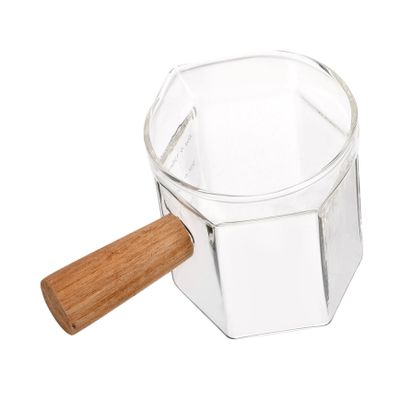 120 ml Glass Pitcher with Measurement Scale for Espresso