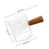 120 ml Glass Pitcher with Measurement Scale for Espresso view 2