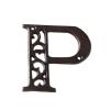 4-Inch House Numbers with Screws, Modern Metal Door Number Sign view 1