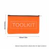 Canvas Zipper Tool Bags, Waterproof, 3-Pack, Black view 2