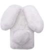 BLOTECH Faux-Fur Rabbit Case for Honor X7D, White view 1