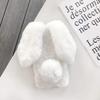 BLOTECH Faux-Fur Rabbit Case for Honor X7D, White view 2