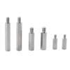 304 Stainless Steel M2–M6 Male/Female Hex Standoffs, 8 mm, 10-Piece, M6 Head 8 mm view 3