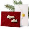 Joyeux Noël French Christmas Card with Envelope view 1