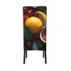 Removable Dining Chair Covers with Grapefruit-Lemon Print view 2