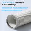 Leak-Proof Portable AC Hose Adapter for Window and Sliding Door Vent Kits view 4