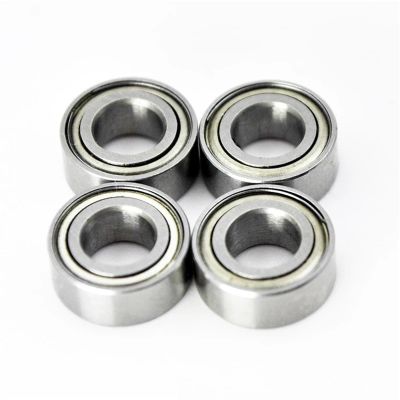 4-Piece Miniature Ball Bearing Set for RC Cars, 3×6×2.5 to 12×18×4 mm (8×12×3.5 mm)