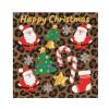 Cloth Napkins, Brown Leopard Print, Rustic, 6-Pack view 2