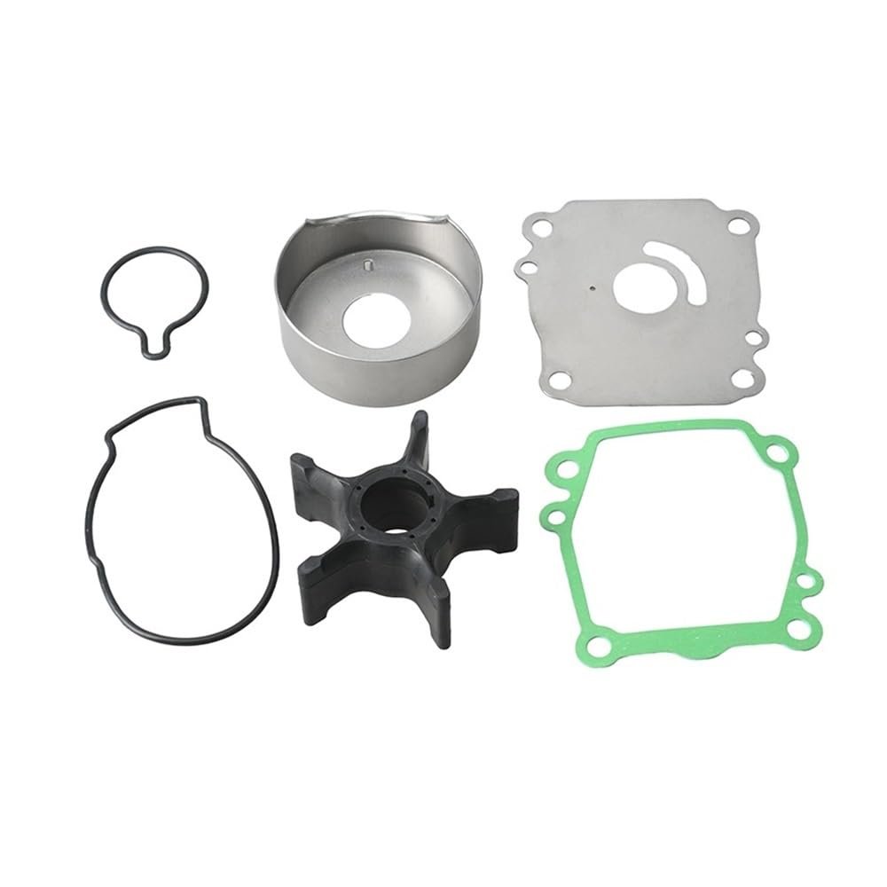 Water Pump Impeller Service Kit for 4-Stroke DF90 DF100 DF115 DF140 Outboard Motors, 17400-92J00