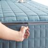 Zippered Mattress Encasement – Quilted Mattress Protector, Customizable Sizes (Light Blue, 90 x 190 x 20 cm) view 1