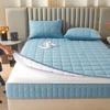 Zippered Mattress Encasement – Quilted Mattress Protector, Customizable Sizes (Light Blue, 90 x 190 x 20 cm) view 3