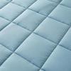 Zippered Mattress Encasement – Quilted Mattress Protector, Customizable Sizes (Light Blue, 90 x 190 x 20 cm) view 4