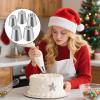 5-Piece Christmas Piping Tips for Cake Decorating view 3