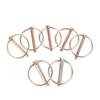 15-Piece Spring-Loaded Safety Lynch Pins for Trailers and Trucks view 1