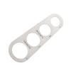 BESPORTBLE Stainless Steel Spaghetti Measuring Ruler with 4 Holes for Home and Professional Kitchens view 1