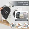 Portable Lightweight Fabric Laundry Basket view 3