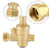 KIMISS Adjustable Water Pressure Regulating Valve, 1/2-Inch Brass Pressure Reducing Valve PN1.6 view 4