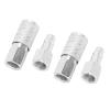 2-Piece Air Coupling Set, 300 PSI, 1/2-Inch NPT Aluminum Alloy Pneumatic Tool Adapter view 2