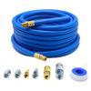 2-Piece Air Coupling Set, 300 PSI, 1/2-Inch NPT Aluminum Alloy Pneumatic Tool Adapter view 4