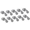 Telituny 10-Pack 2.5 cm NPT Liquid-Tight 90-Degree Nylon Cable Connectors view 2