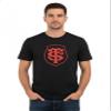 Stade Toulousain Toulouse T-Shirt – Official Rugby Collection, Black, M view 1